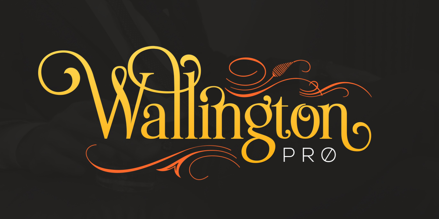 Czcionka Wallington Pro